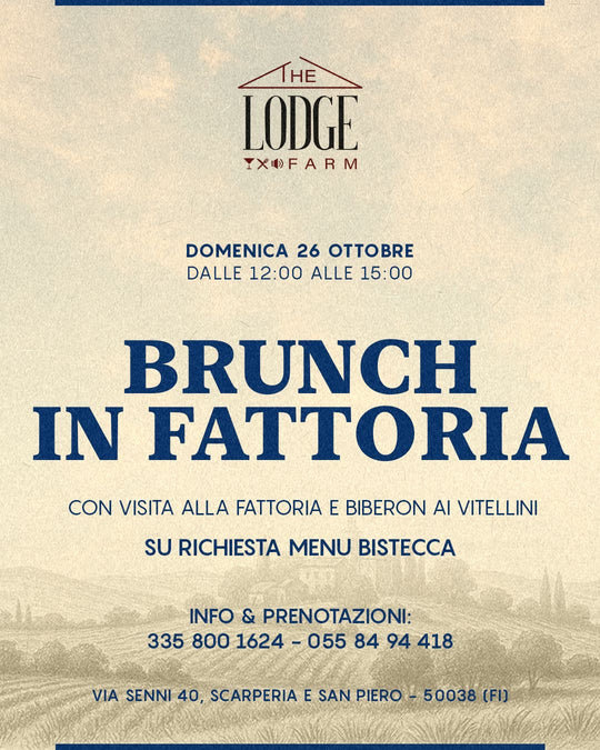 BRUNCH DI FATTORIA 26 OTTOBRE