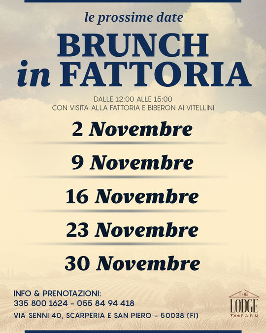 CALENDARIO BRUNCH NOVEMBRE